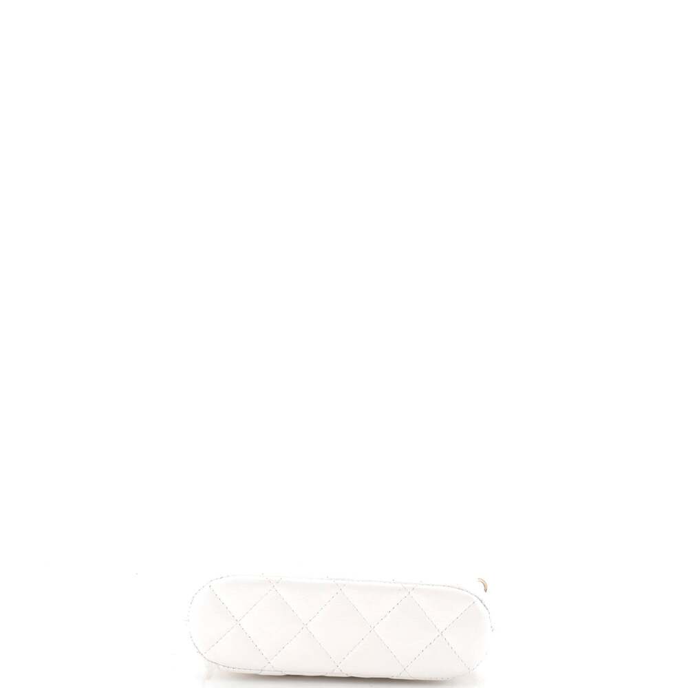 Chanel Cc Dome Zip Clutch With Chain #248027C41B - Picture 4 of 6